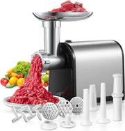 3000W Electric Meat Grinder Sausage Stuffer Mincer Kubbe Maker Kit
