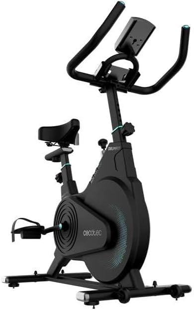 Indoor Exercise Bike w/ 10kg Flywheel, LCD Monitor, Adjustable Seat & Handlebar