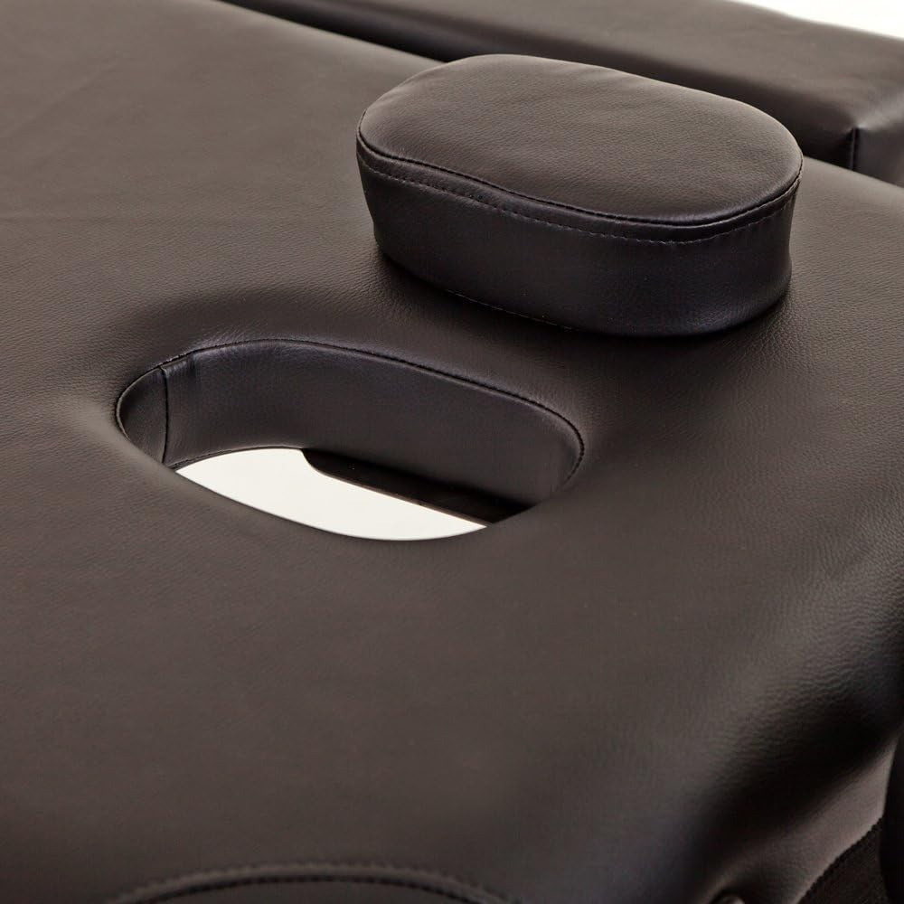 Foldable Adjustable Massage Table Portable Therapy Spa Bed With Headrest