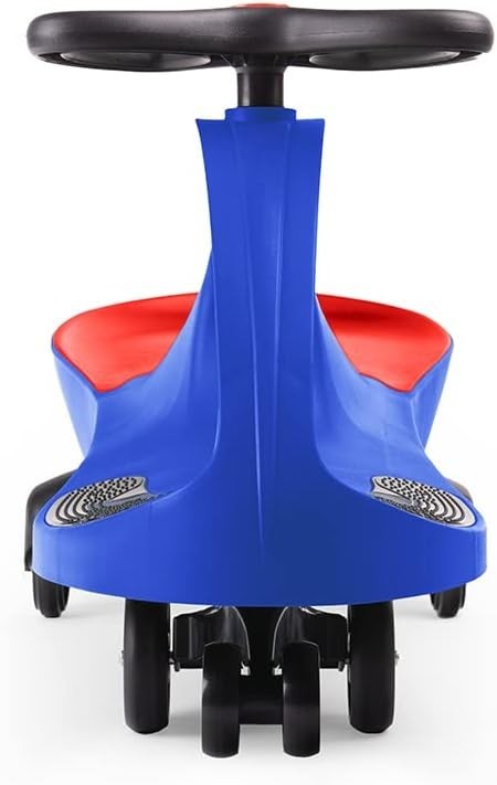 Kids Wiggle Car Ride On Scooter Steering Wheel Balance Toy Blue 120kg
