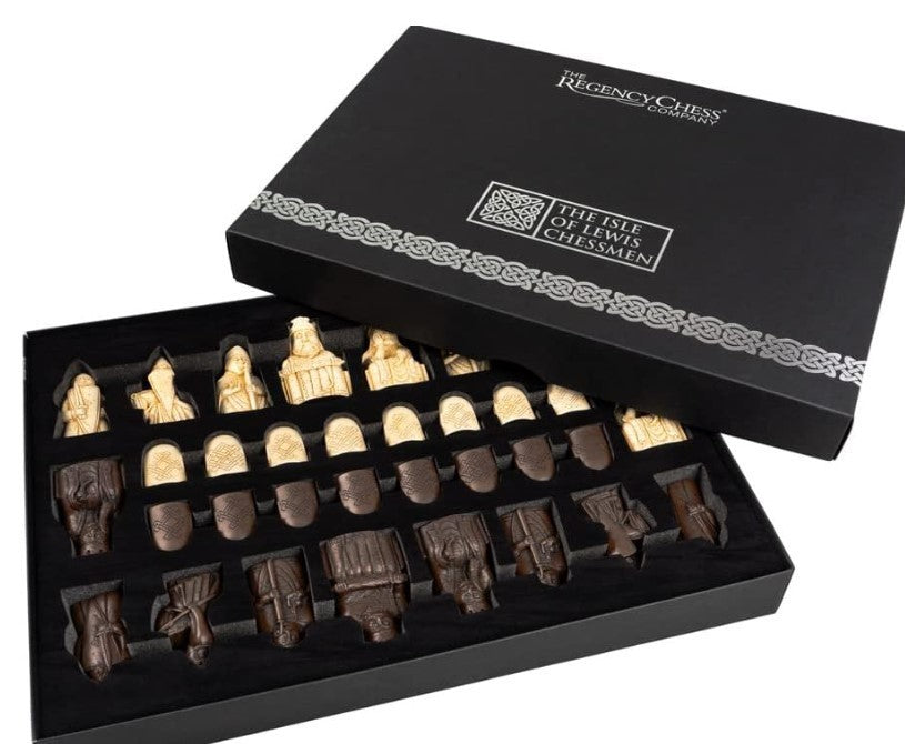 Luxury Isle of Lewis Chess Set 51cm Board | Medieval Replica Pieces & Box