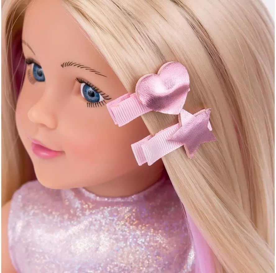 46cm Fashion Doll Bumper Set Outfit Accessories Hair Clips Bag Bracelet Gift