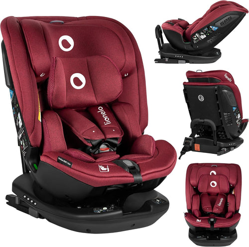 i-Size Rotating Car Seat 0–12 Years ISOFIX 360° Rear & Forward Facing