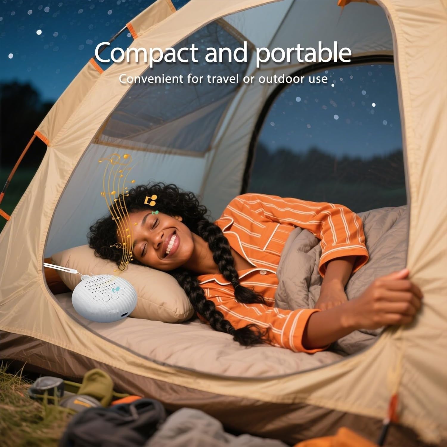 Sleep Machine with White Noise & Automatic Noise Control for Adults & Kids