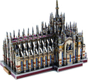 3D Metal Milan Cathedral Puzzle Model Building Kit, Laser Cut Jigsaw