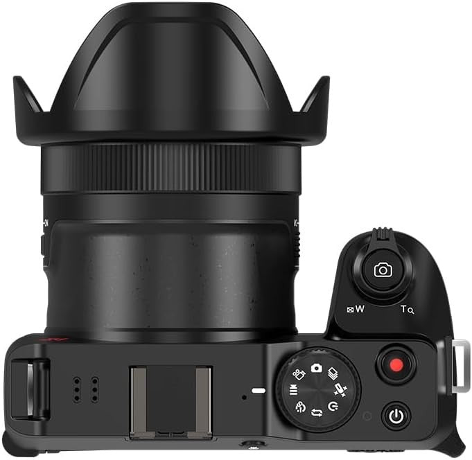 5K Digital Camera 80MP 18X Zoom Flip Screen WiFi Vlogging Cam