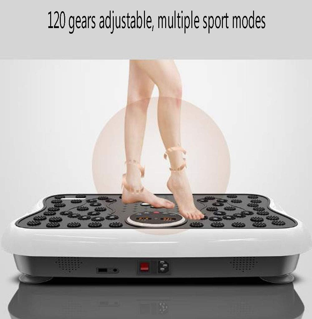 Vibration Plate Exercise Machine 120 Speeds Low Noise 200kg Load