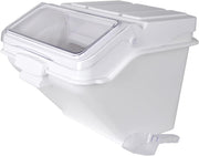 47L Commercial Ingredient Bin PP Flour Grain w Lid