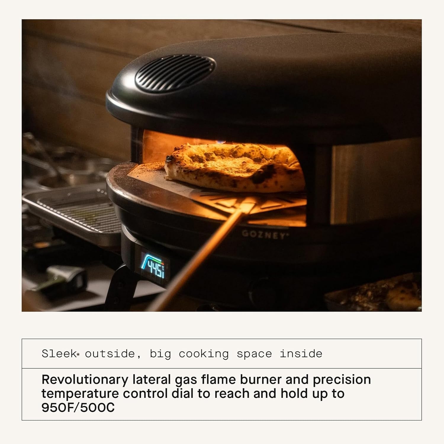 Gas Outdoor Pizza Oven 16” XL | 500°C Rapid Heat | Premium Stone-Baked Grill