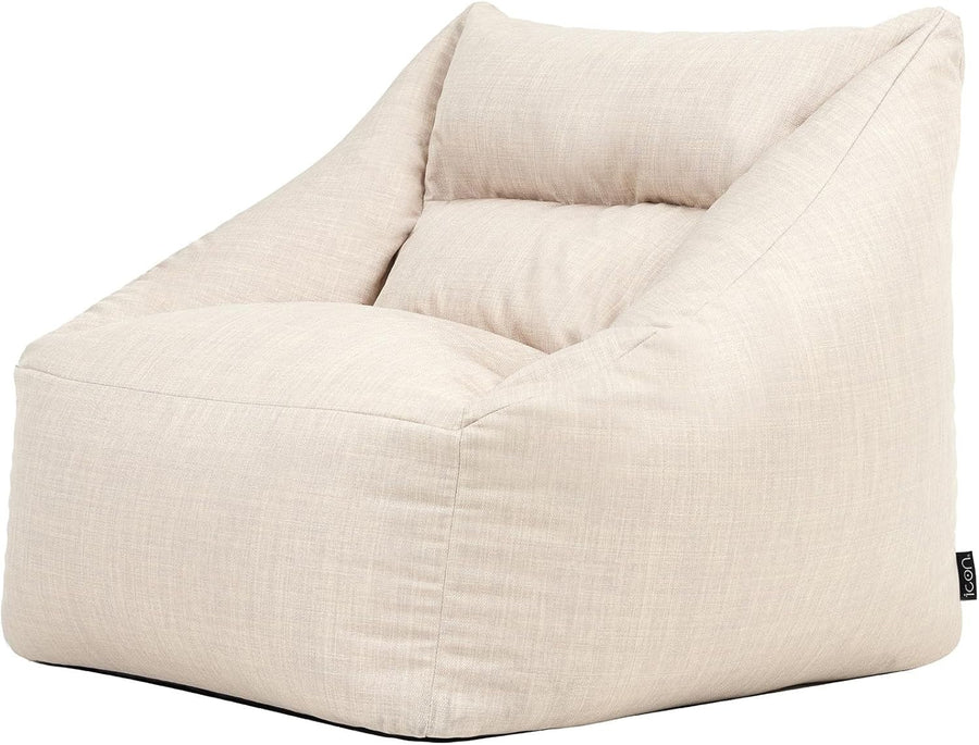 Comfy Water-Resistant Bean Bag Chair Indoor Outdoor Lounge Seat Adult