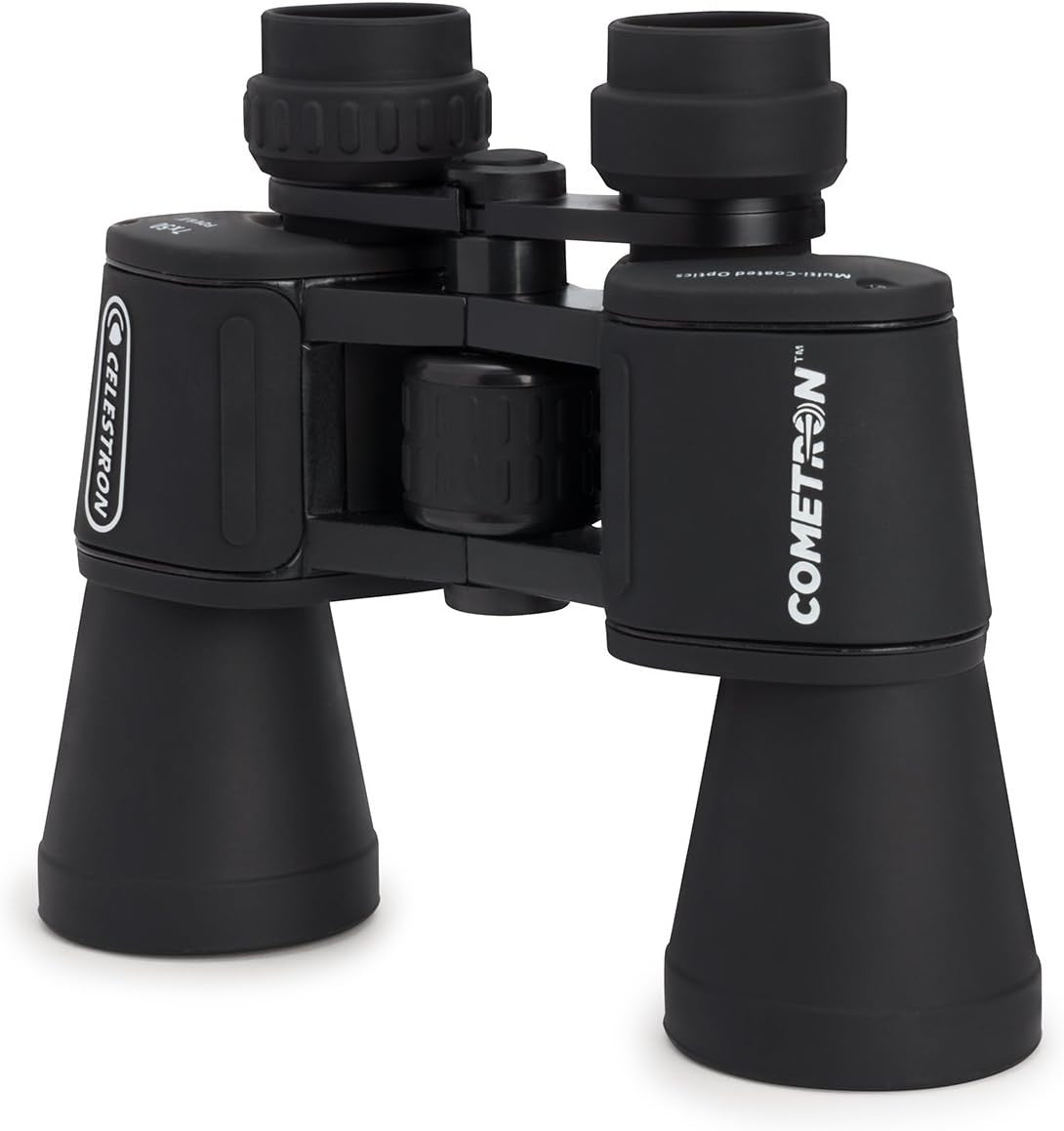 7x50 HD Porro Prism Binoculars with 60" Tripod for Stargazing & Outdoors