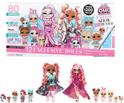 Fashion Show Mega Runway Playset 12 Dolls 80 Surprises 4in1