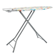Large Ironing Board Adjustable Height Foldable H-Frame Steel 122x43cm