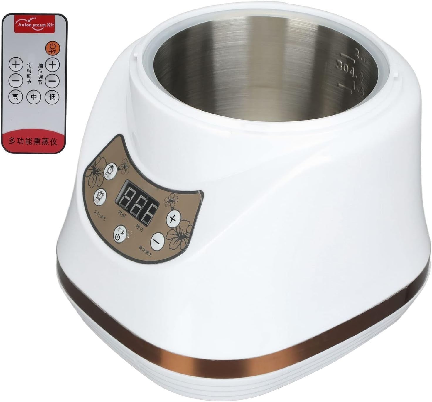 2000W High Power Sauna Generator 4L Steam Pot w/ Remote & Digital Control