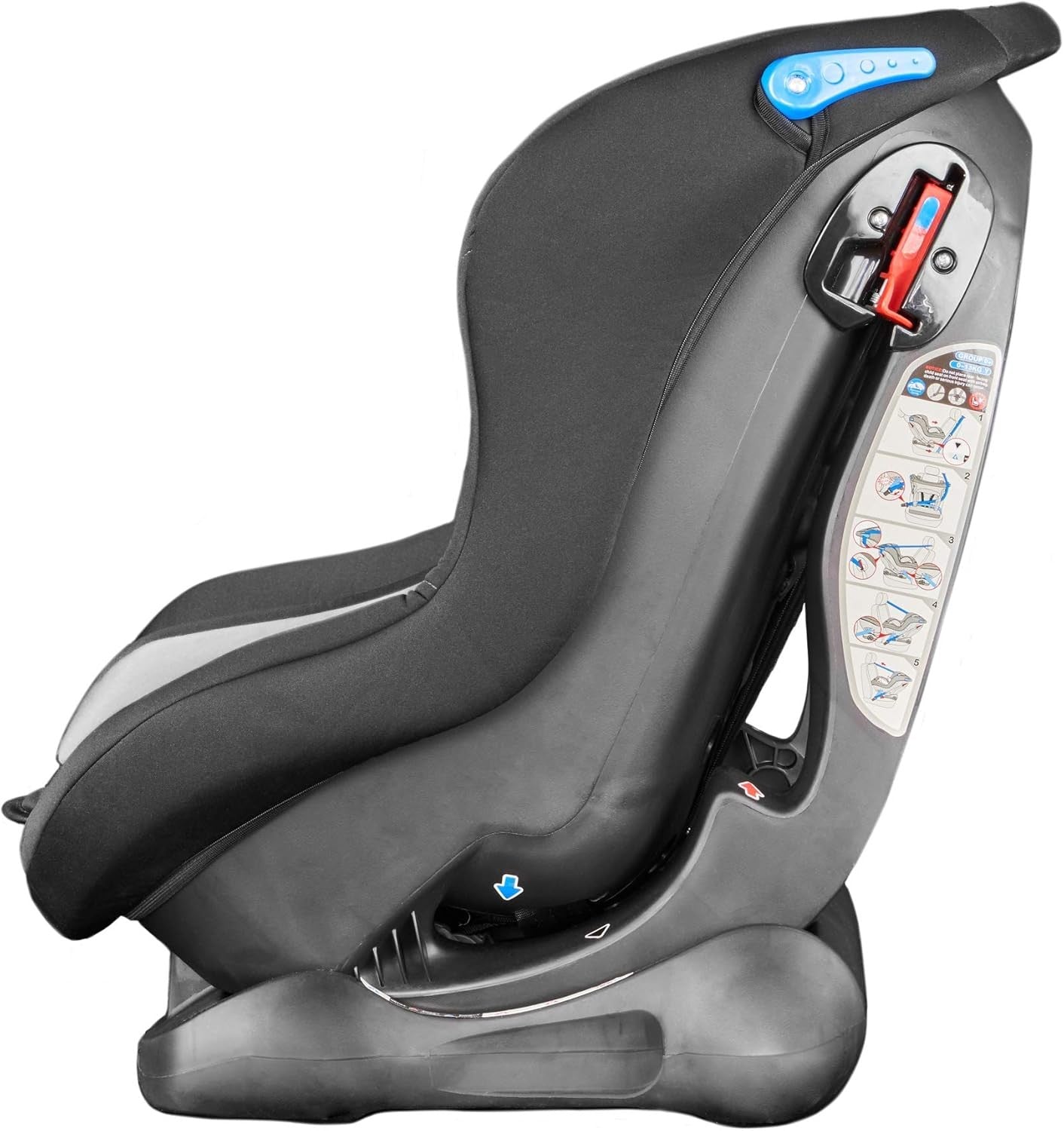 Child Car Seat 0–18kg Rear Forward Facing 5 Point Harness Birth–4 Years