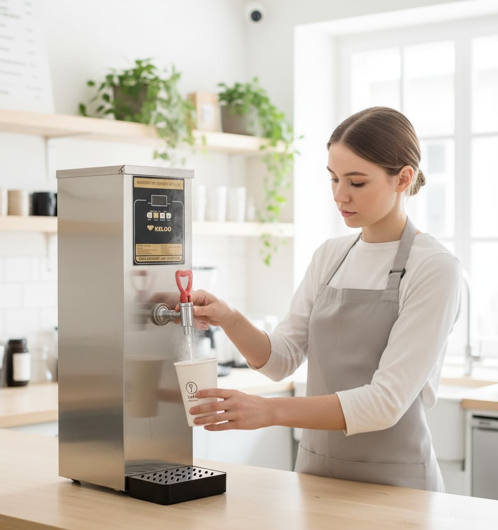Commercial Hot Water Boiler 50L Per Hour Auto Fill Stainless Steel
