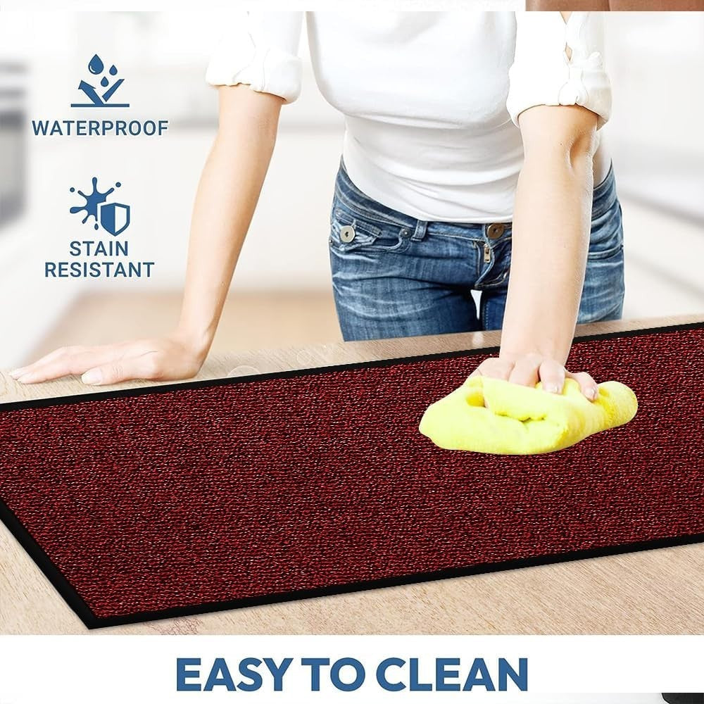 Large Waterproof Door Mat 120x150cm Non Slip Heavy Duty Indoor Entrance Rug