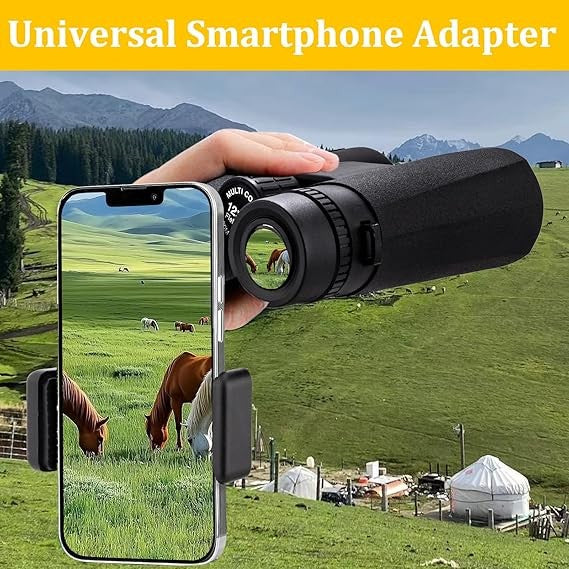 High Power 12x42 Binoculars HD Optics Wide View Clear Low Light Vision