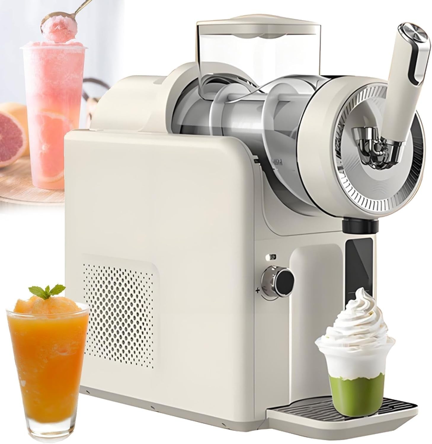 Professional Slush Machine 1.8L Frozen Drink Maker Self Cleaning Presets