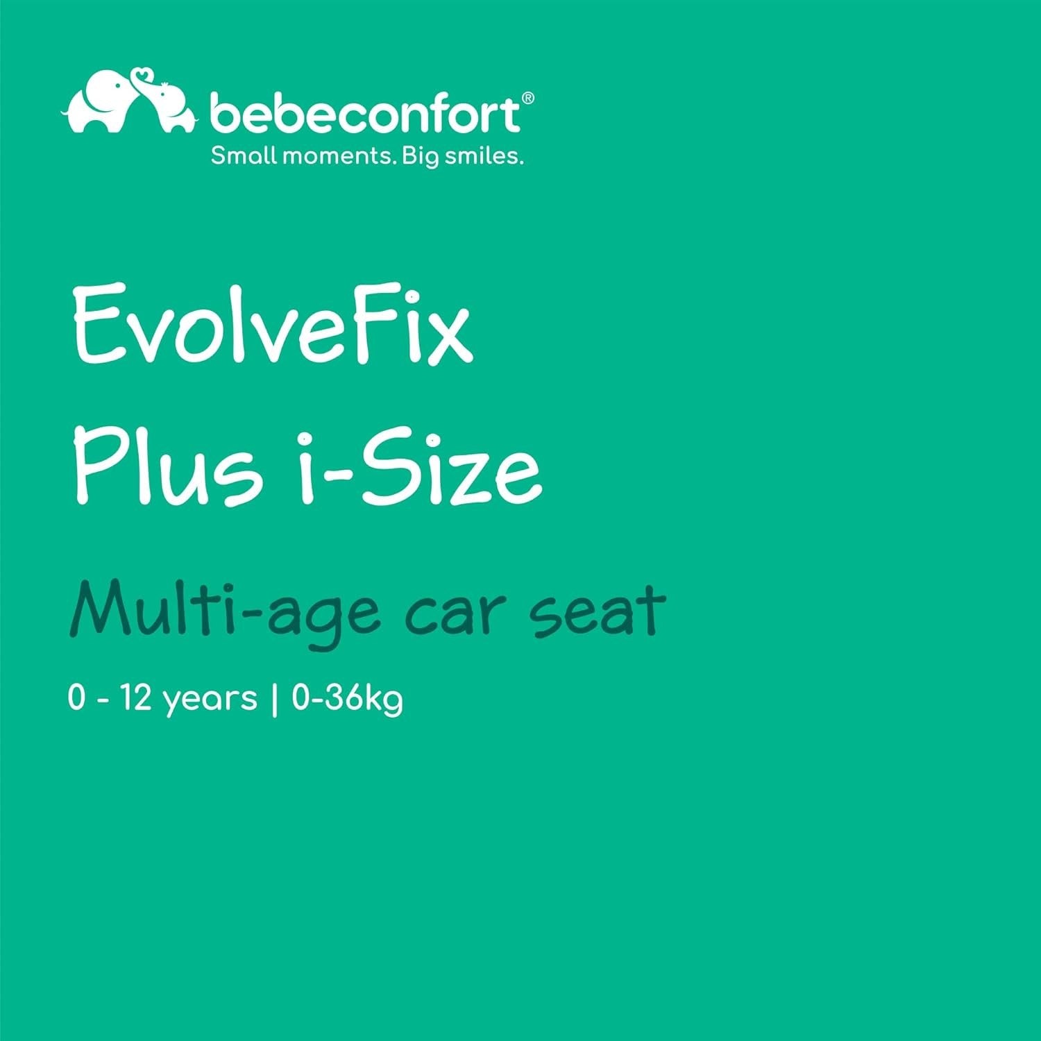360° Swivel ISOFIX i-Car Seat 0–12 Years Rear & Forward Facing