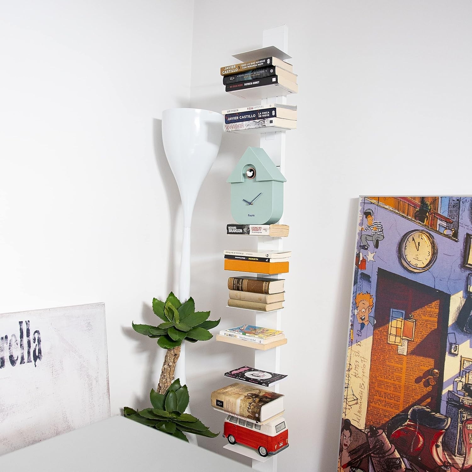 Modern Mint Pendulum Cuckoo Wall Clock | Silent, Battery Powered, Stylish Decor