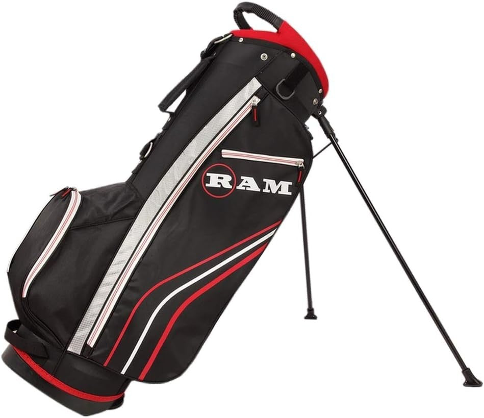 Left Hand Mens Golf Clubs Set 13pc Regular Flex Driver Irons Stand Bag