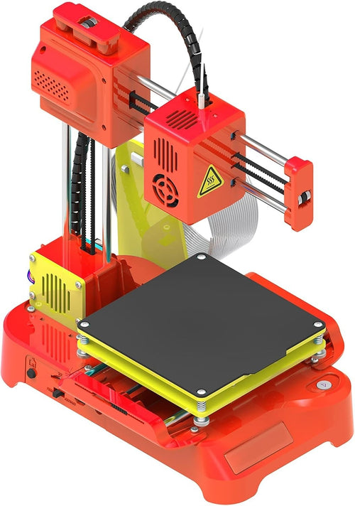 Mini DIY 3D Printer for Kids Beginner Desktop PLA Silent Printing