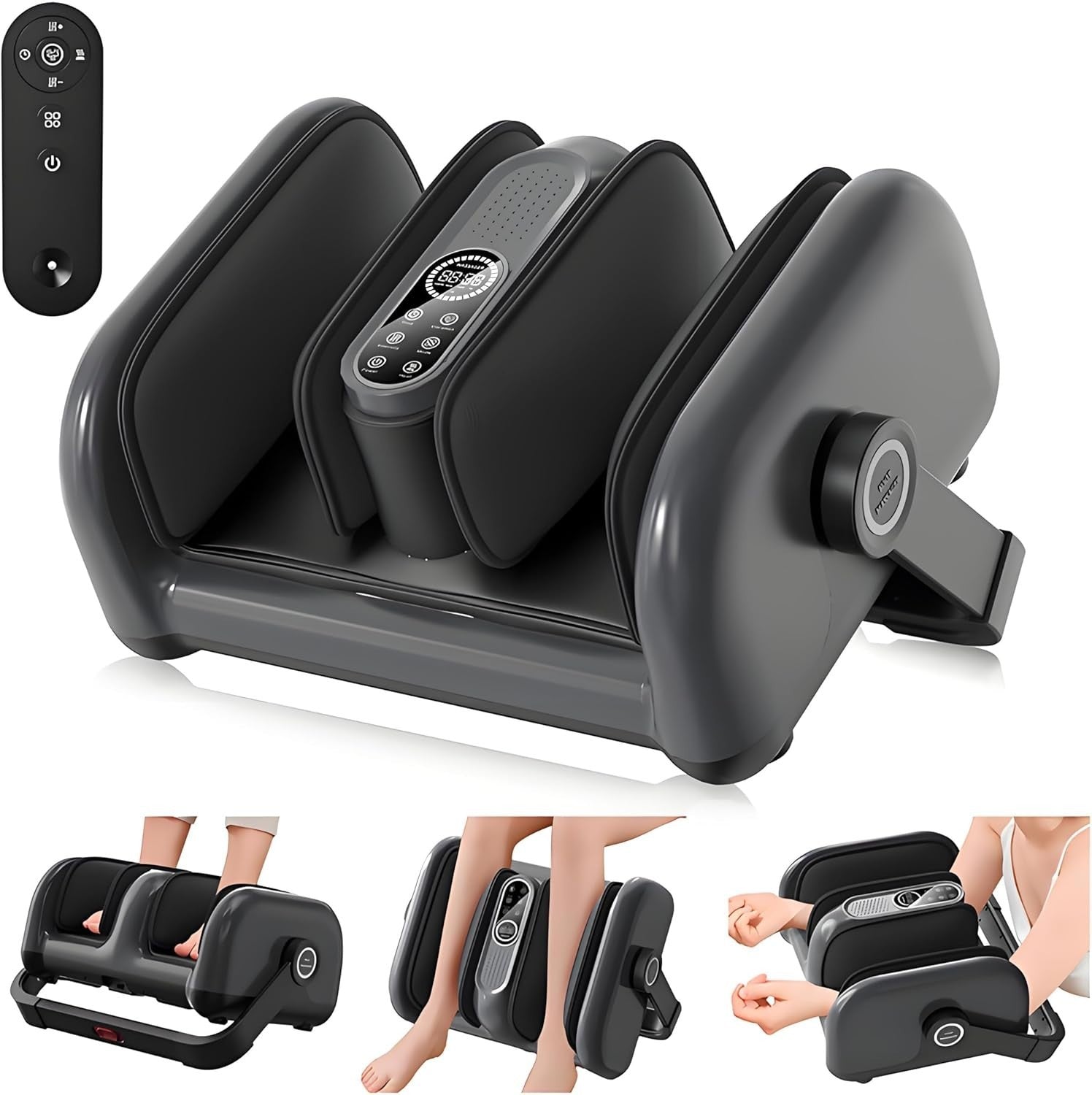 Electric Foot Massager with 5 Modes & 8D Airbag | Shiatsu Calf & Leg Massage