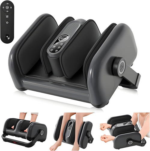 Electric Foot Massager with 5 Modes & 8D Airbag | Shiatsu Calf & Leg Massage