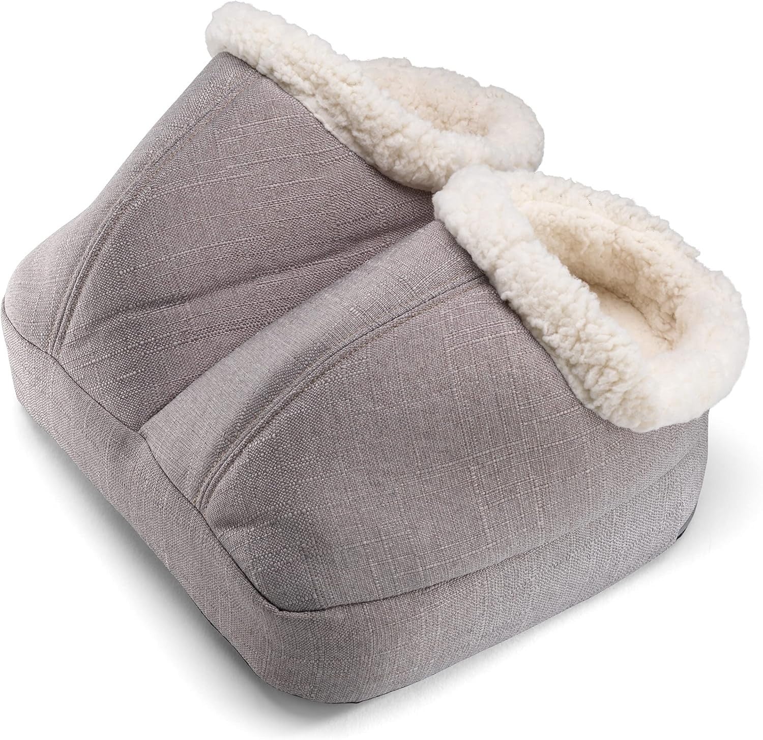Heated Vibrating Foot Massager Dual Intensity Gentle Warming Relief