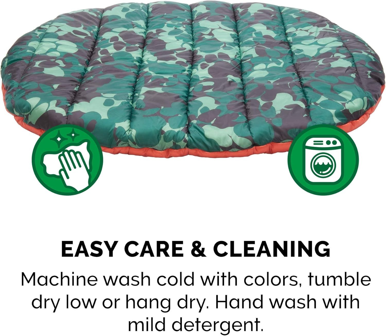 Large Travel Dog Bed 39x27in Washable Camping Mat