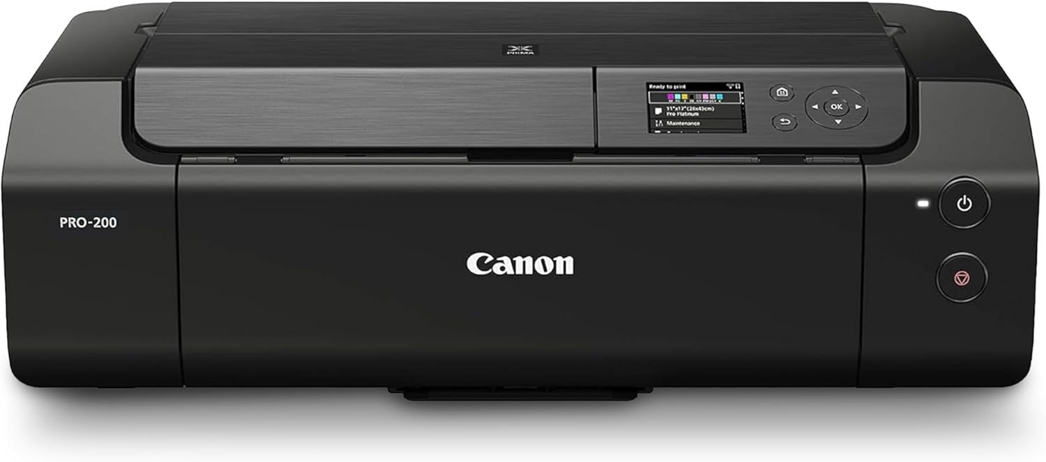 Professional Photo Printer | A3+ Prints, 8-Colour Dye Ink, Versatile Media