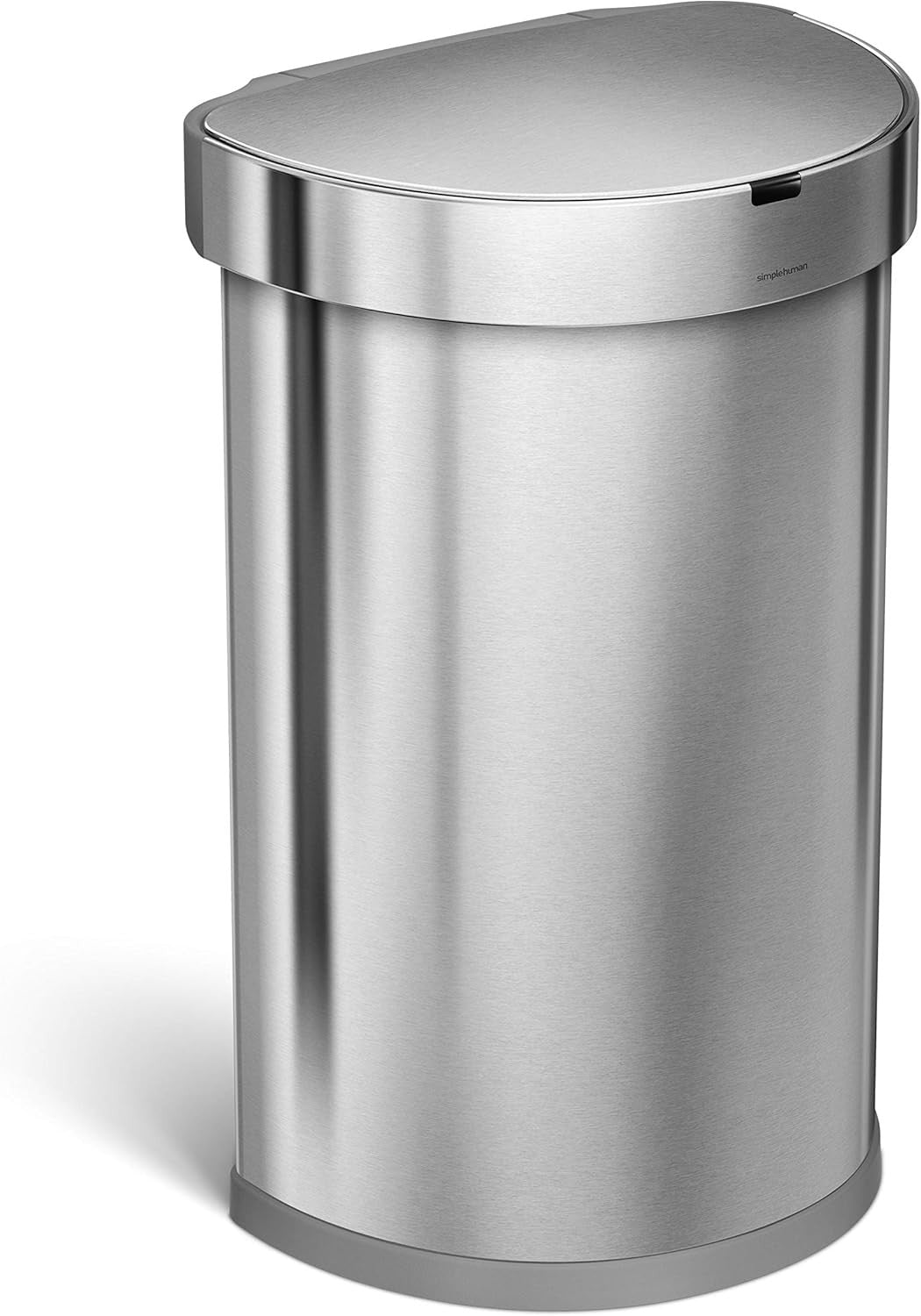 45L Semi Round Sensor Kitchen Bin Automatic Stainless Steel