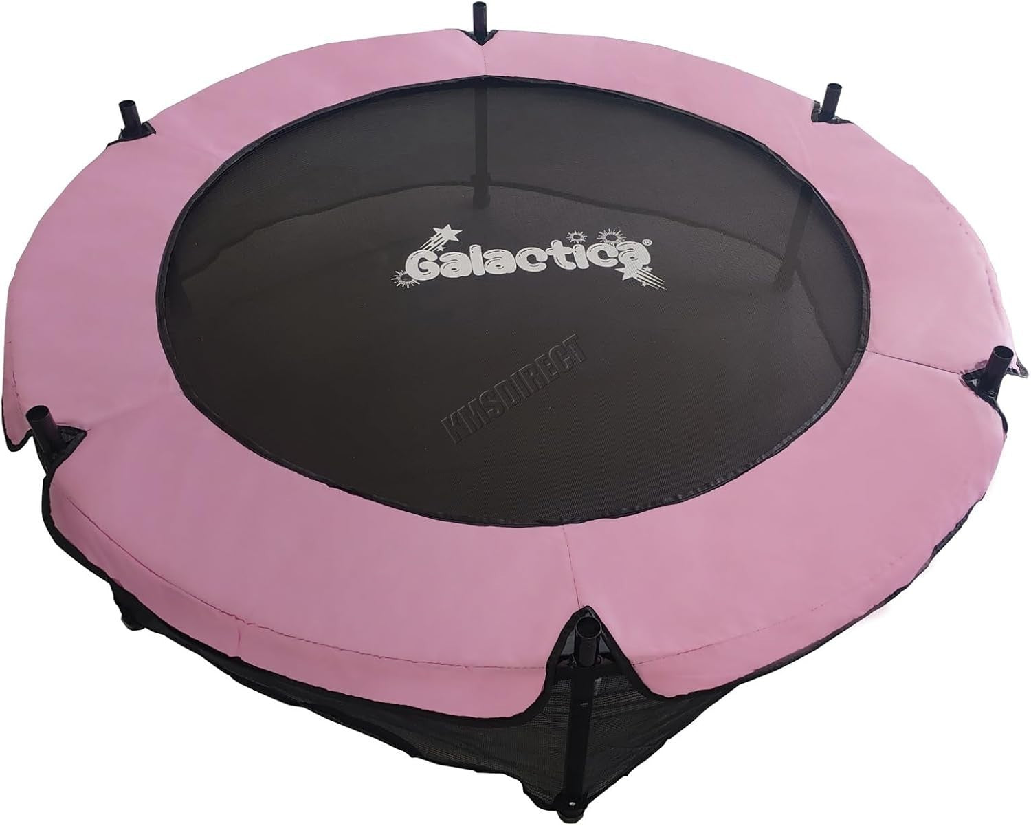 55” Kids Mini Trampoline w Safety Enclosure Indoor Outdoor Junior Play