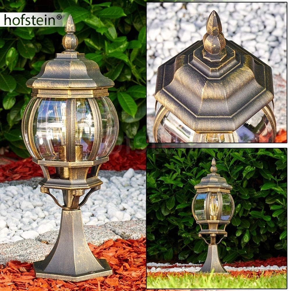 Lentua Antique Bollard Light, Retro Garden Lamp, E27 Socket, IP44, 60W