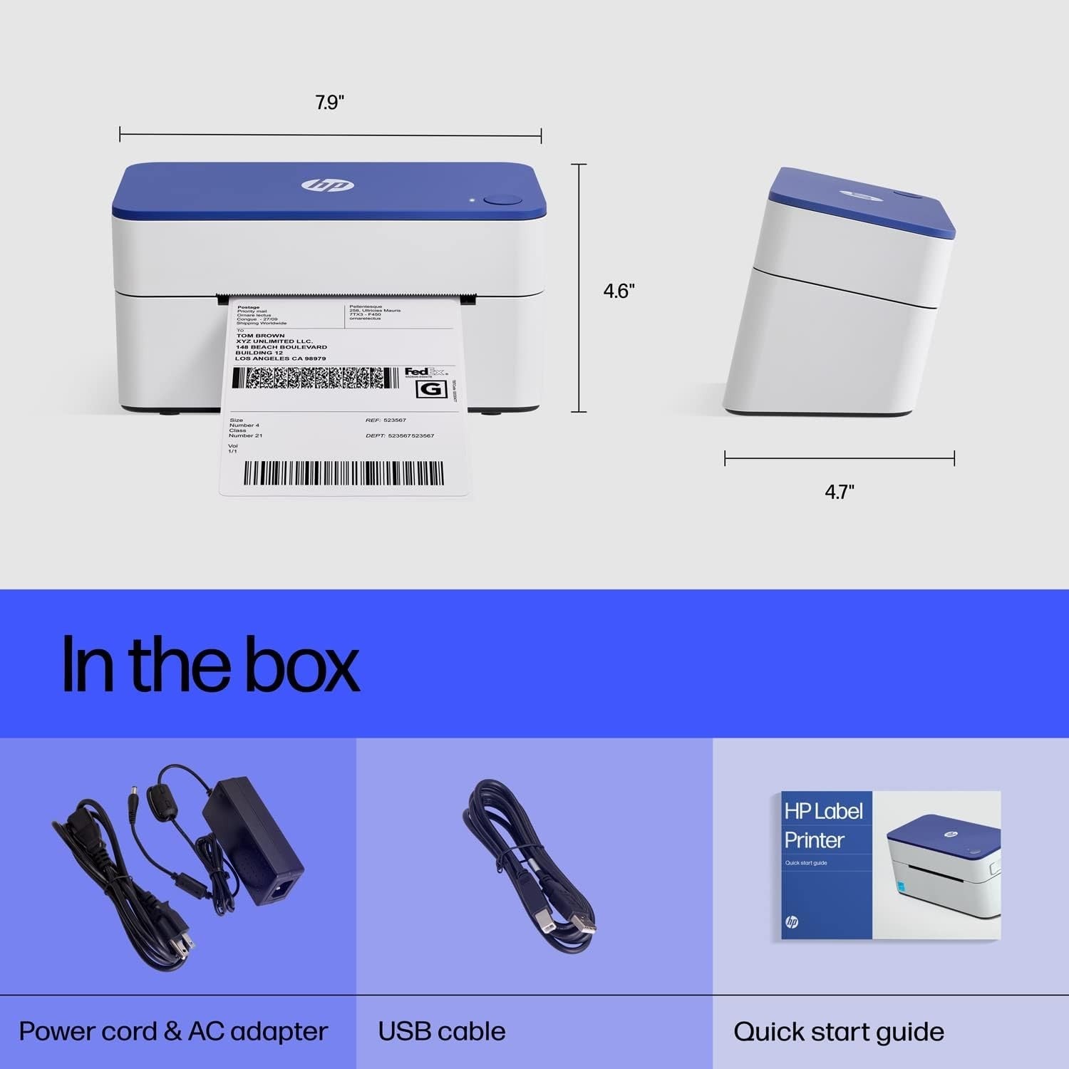 4x6 Thermal Shipping Label Printer | High-Speed 203 DPI | USB | Ecommerce Read