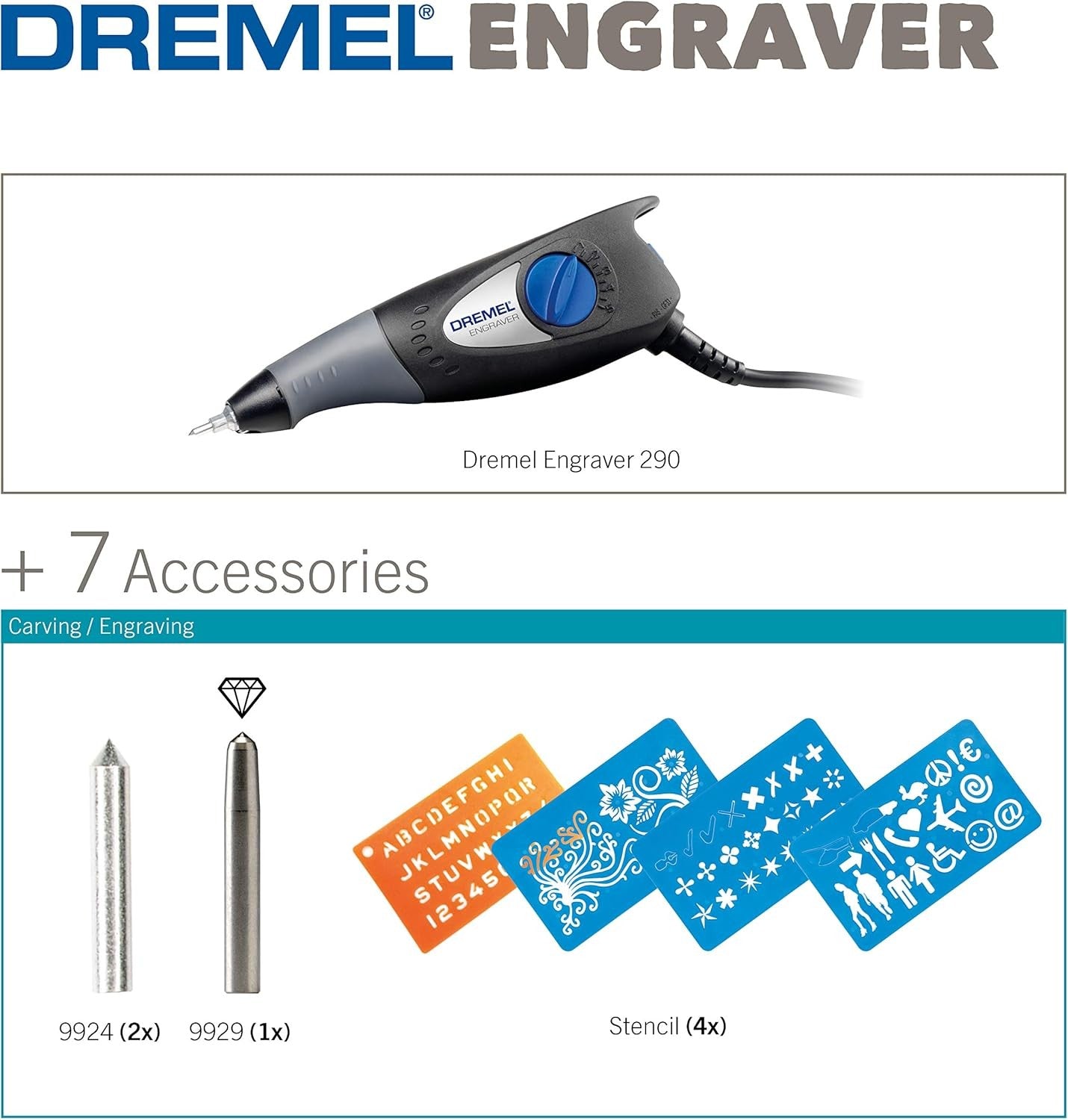 Electric Engraving Pen Tool for Wood Metal Glass Leather Craft DIY