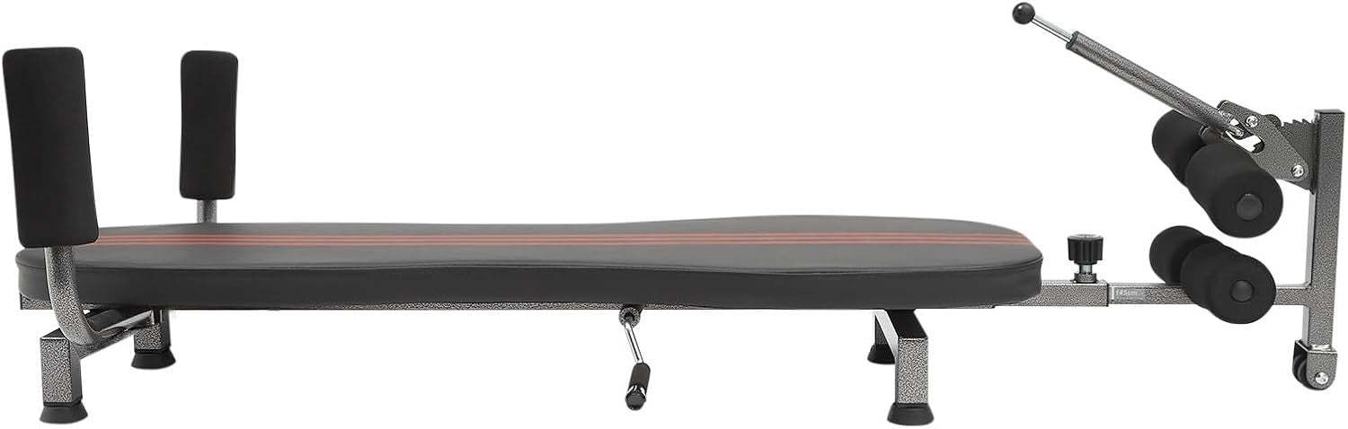 Back Stretch Decompression Bench Traction Table Adjustable for Home Gym