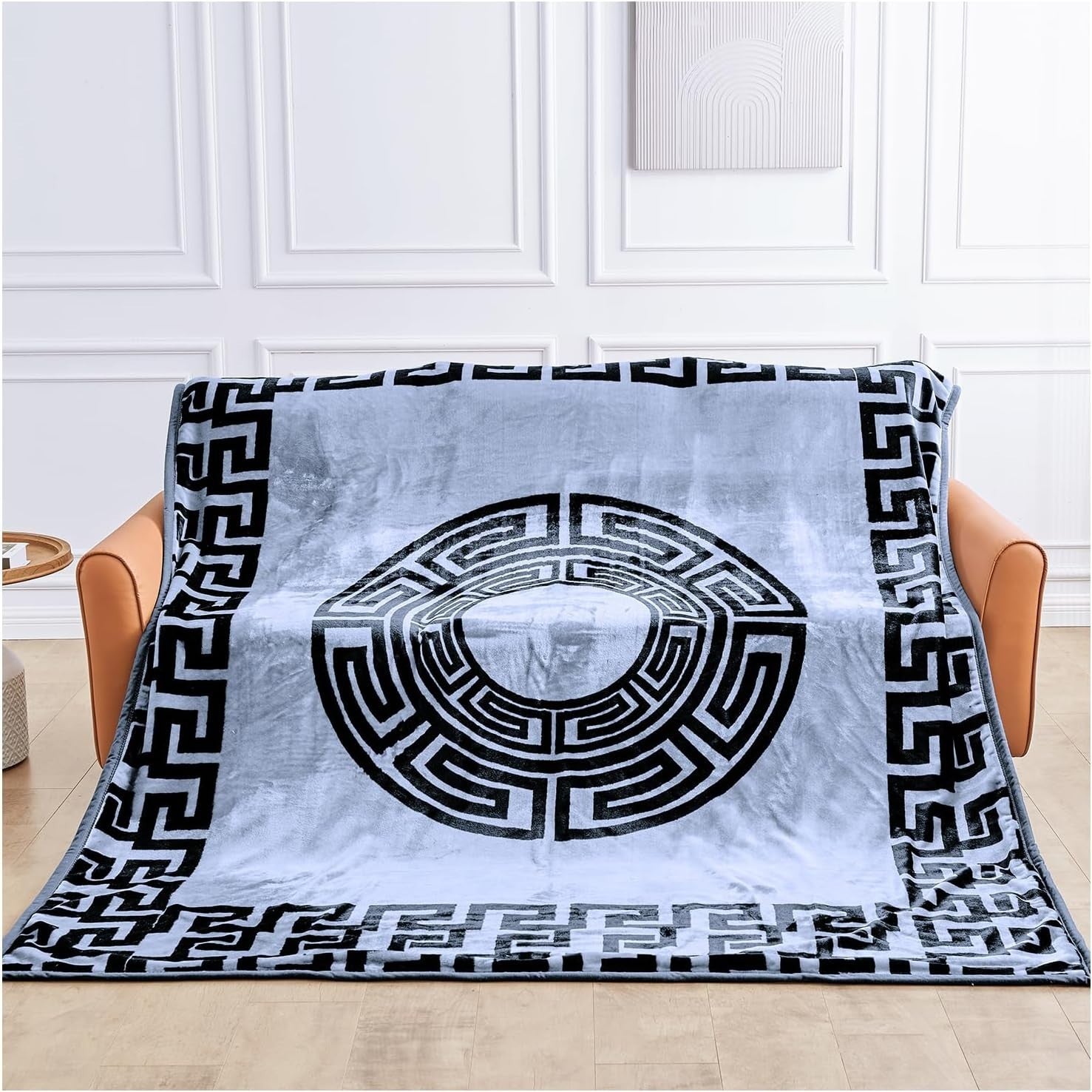 Apollo 4kg Sherpa Weighted Blanket 200x240cm King Size Bed Throw