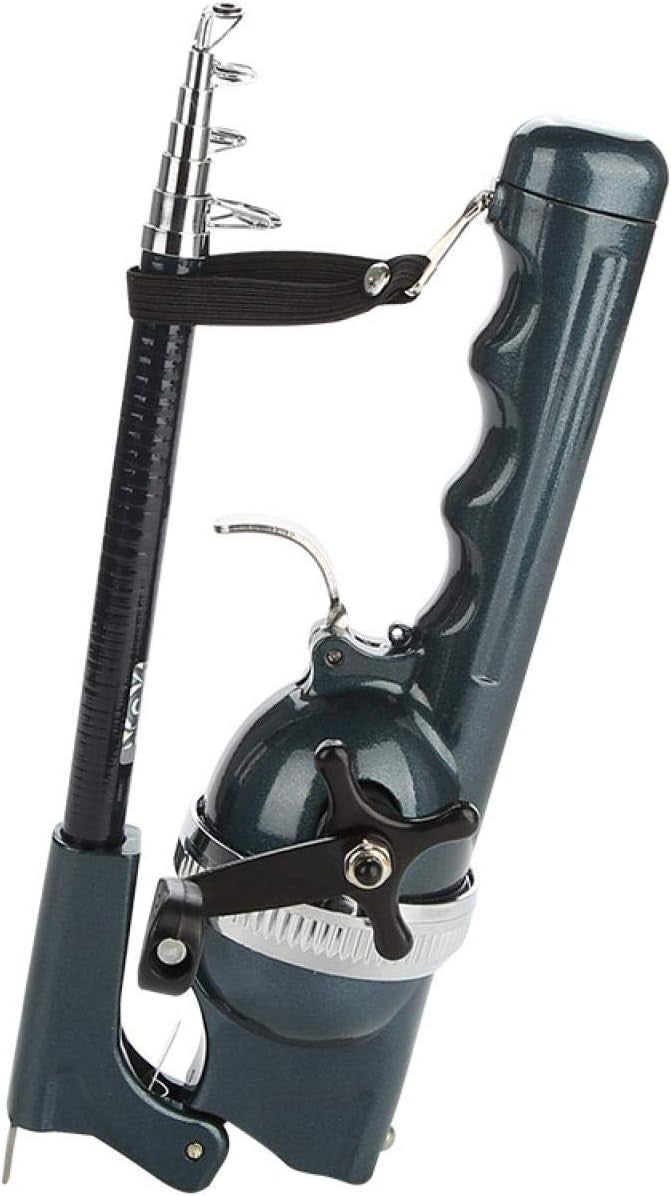 Portable Folding Fishing Rod with Built-in Reel – Lightweight Travel Kit