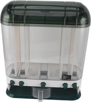 16.5KG Rice Dispenser Airtight Grain Storage Container with Dividers