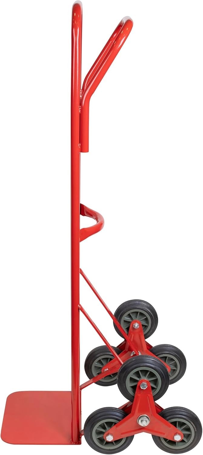Stair Climbing Sack Truck 150kg Heavy Duty Delivery Hand Cart 165mm Wheels