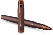 Burgundy Rollerball Pen – Fine Point, Black Ink, Sleek Metal, Gift Ready