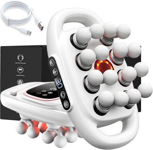 Deep Tissue Massage Gun 16 Head Full Body Relief 30 Speeds Muscle Recovery