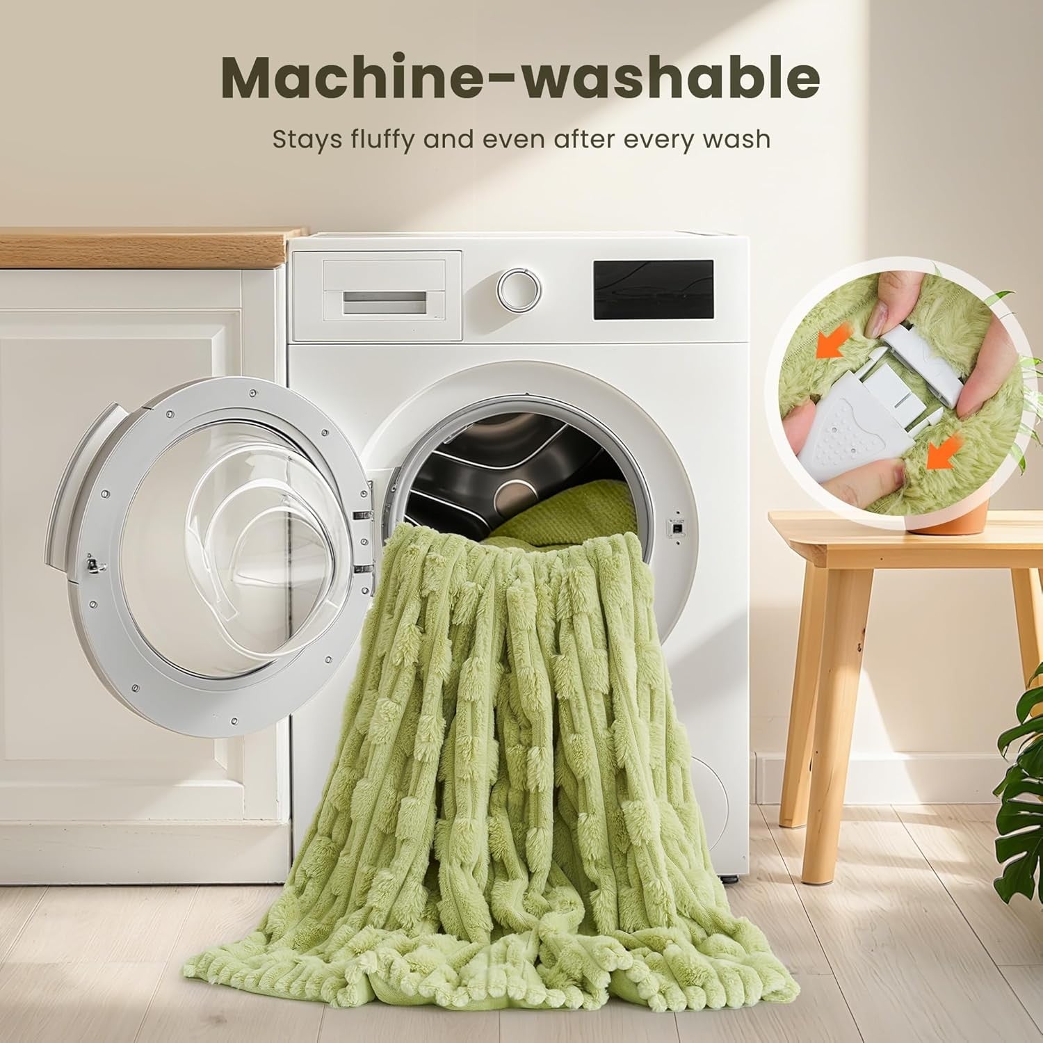 Electric Heated Throw Blanket 130x180cm Soft Fleece 6 Heat Auto Shut Off