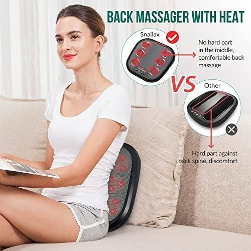 Foot Massager with Heat for Plantar Fasciitis Deep Kneading Shiatsu Pain Relief