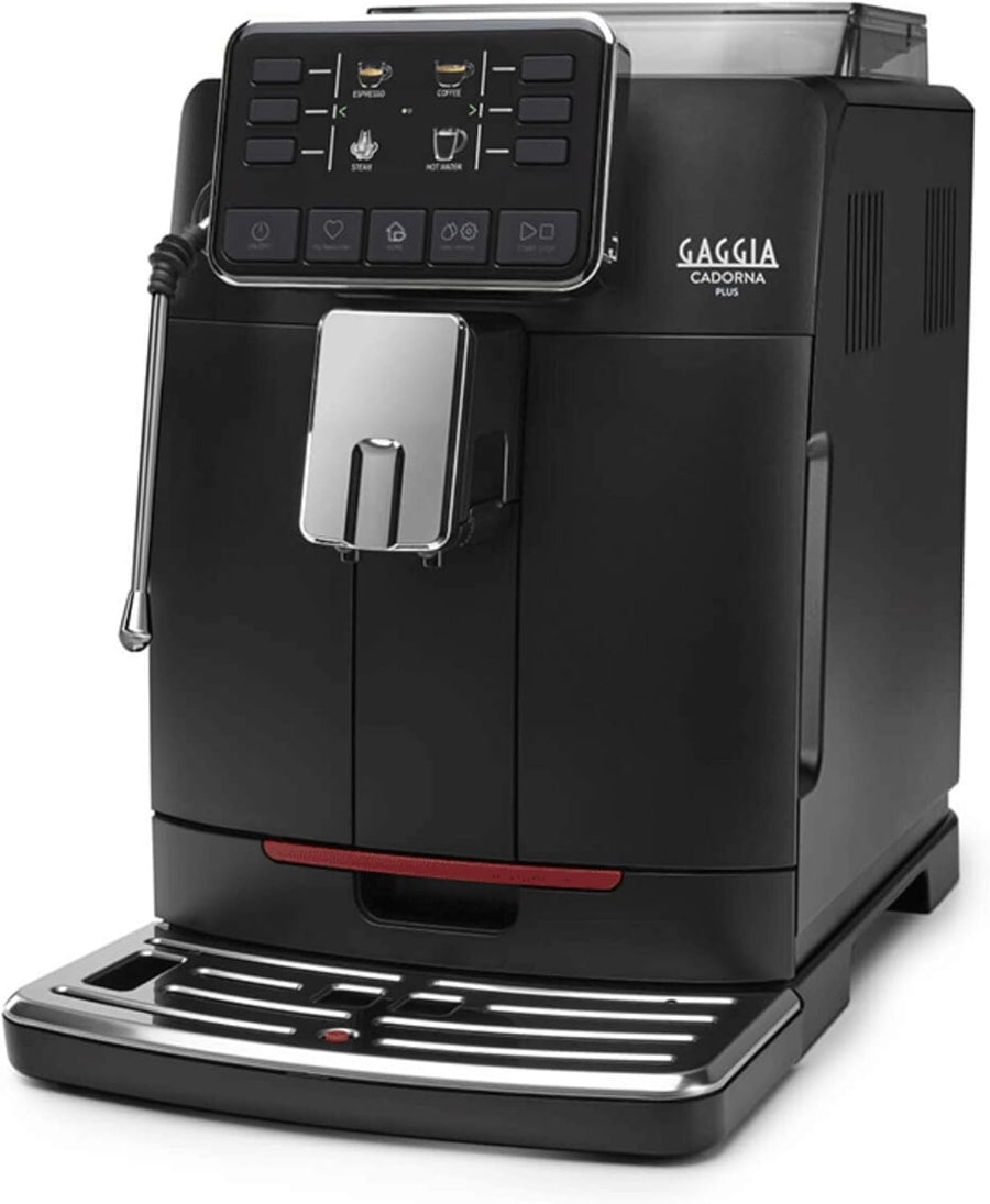 Automatic Bean-to-Cup Coffee Machine with Steam Wand 1400W 60oz Black