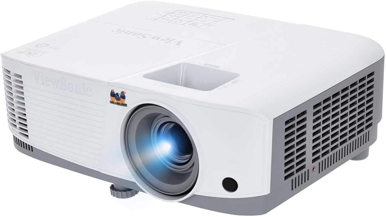 4000 ANSI WXGA Projector 1280x800 HDMI 300″ Screen Office Classroom