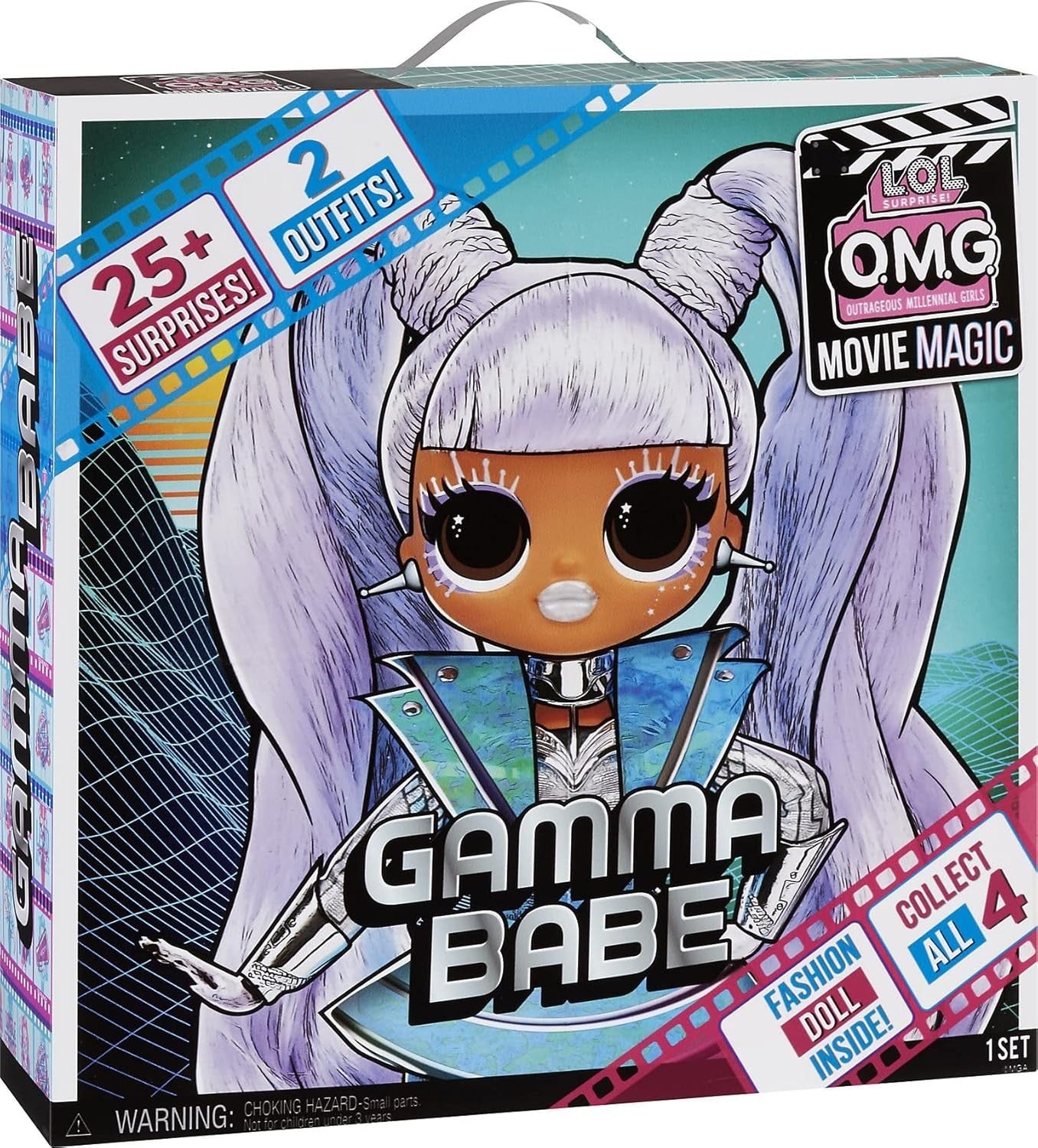 Movie Magic Fashion Doll Gamma Babe 25 Surprises Theater Playset