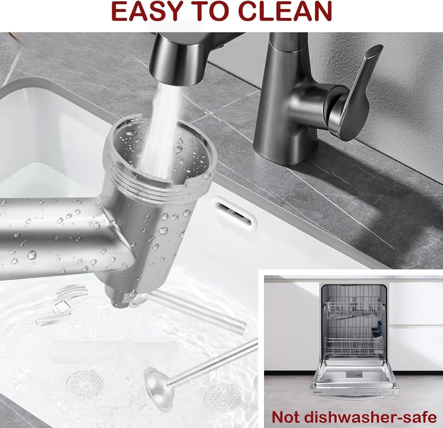 Food Grinder & Slicer Attachment Set Sausage Maker 4 Blade Kit